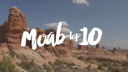 Video thumbnail text that reads: Moab Top 10