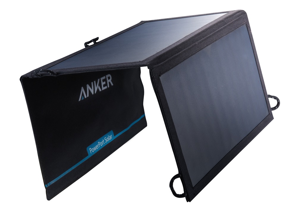 Best Solar Panels for Rafting Trips | Anker 15W PowerPort Solar Lite Charger