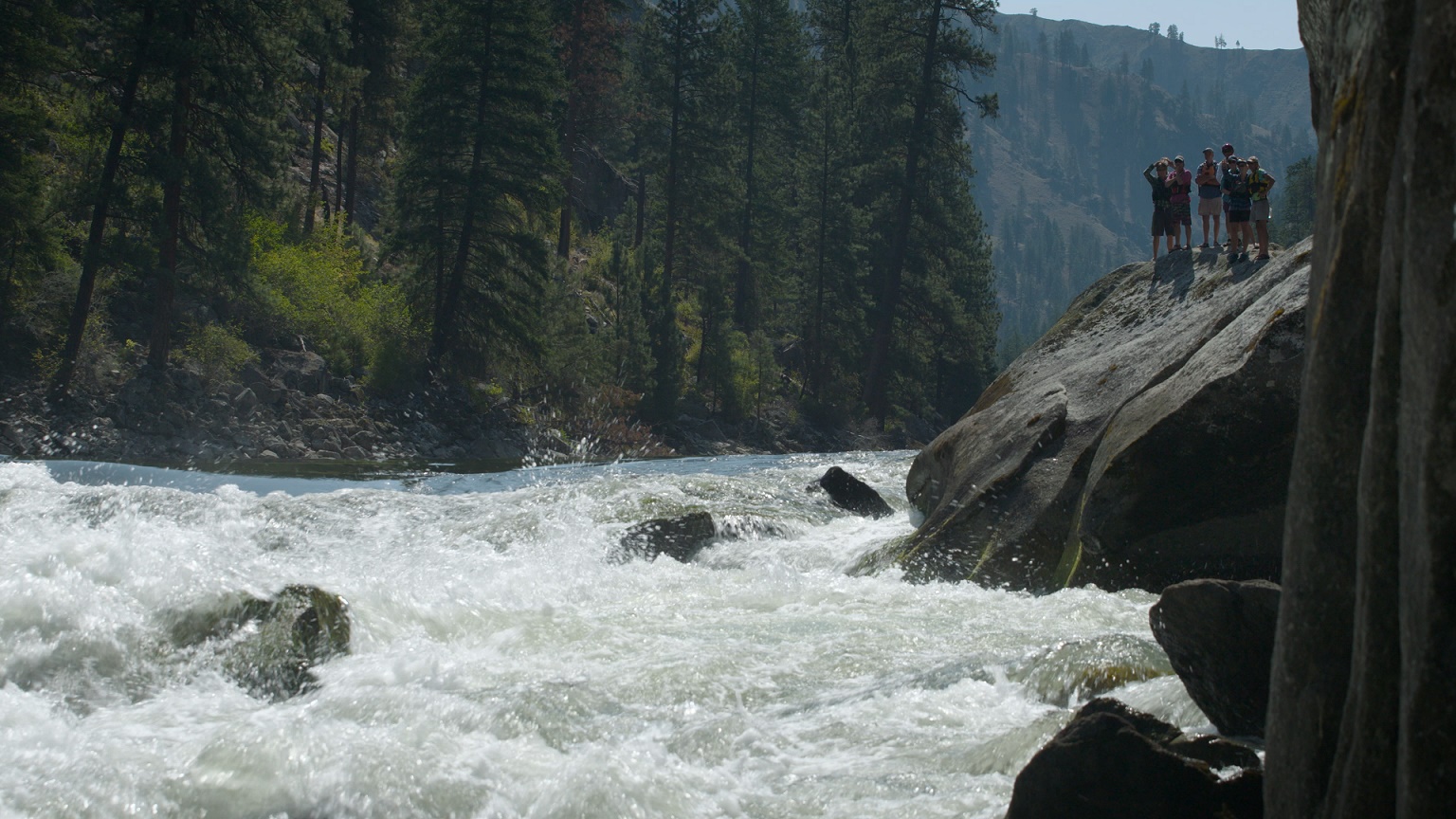 Scouting Black Creek Rapid on Idaho's Main Salmon River | Photo: Corey Robinson