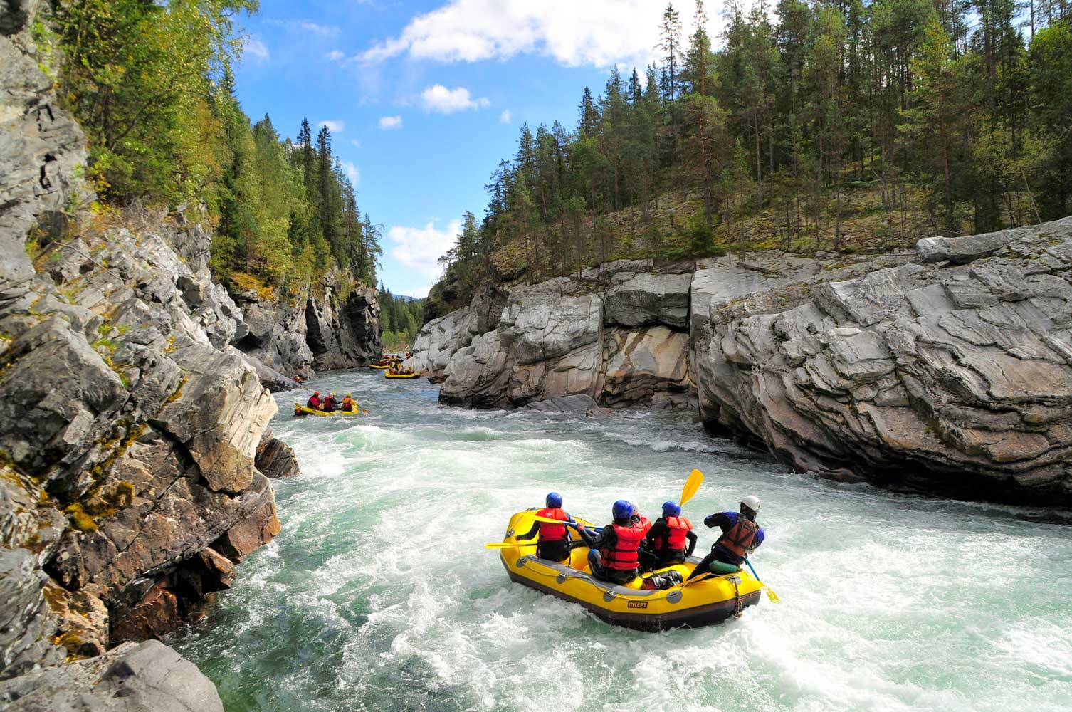 Where to find the best rafting in Europe: Sjoa River - Norway | Photo: Sjoa Rafting AS
