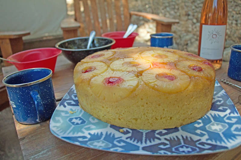 Dutch Oven Dessert: Pineapple Upside-Down Cake