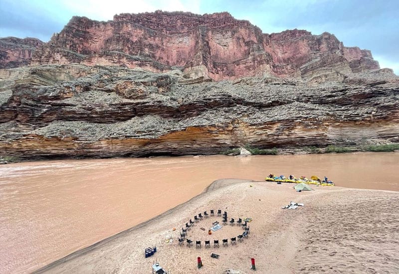Grand Canyon River Trip - Dune Camp