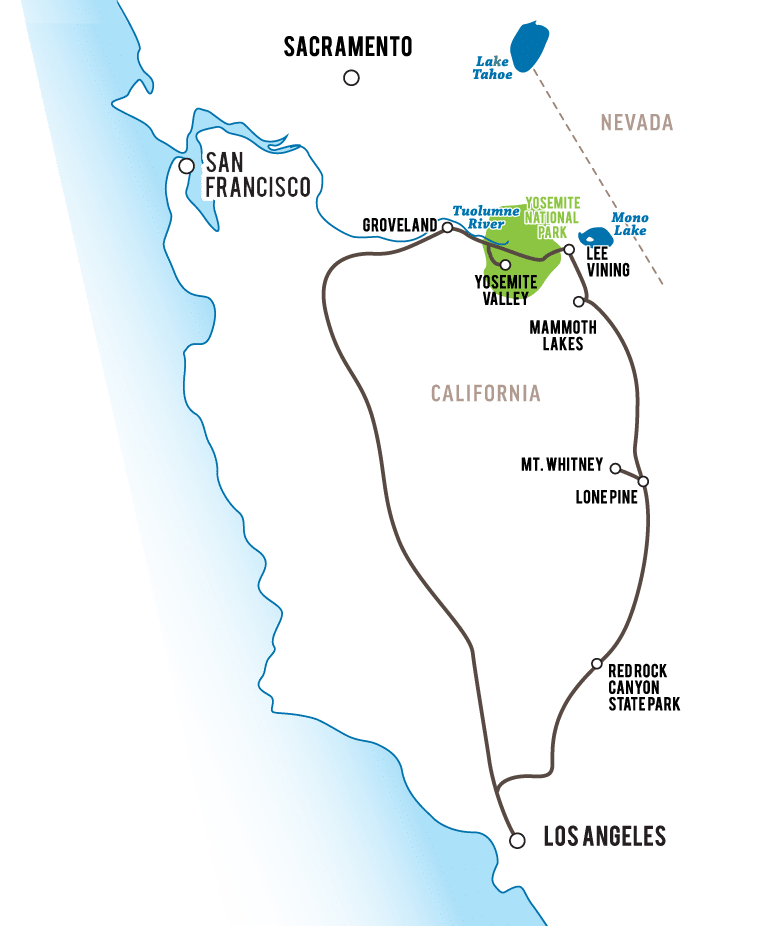 Los Angeles Road Trip: Eastern Sierra to Yosemite Loop | OARS