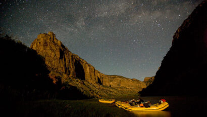 Yampa River Rafting Starry Sky