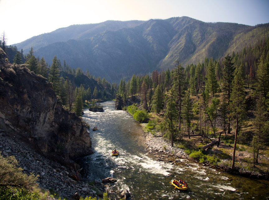Middle Fork Salmon River Rafting, Idaho | Photo: Justin Bailie