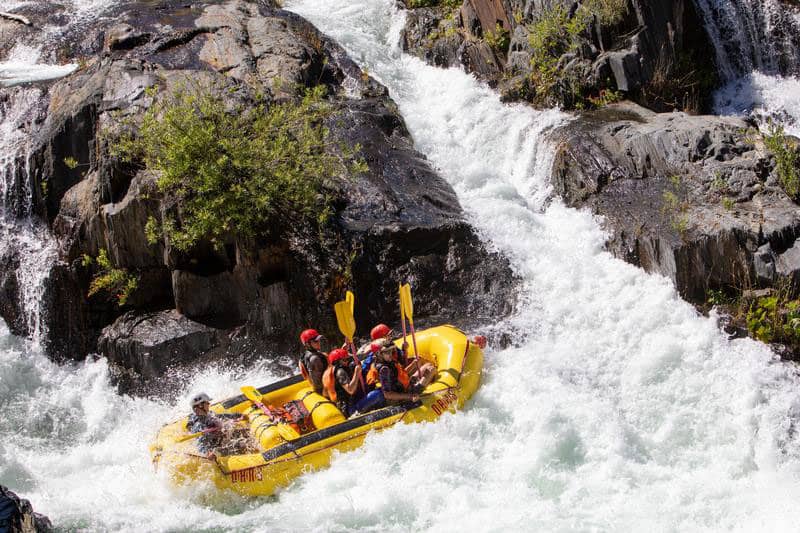 Rafting on California's Middle Fork of the American River