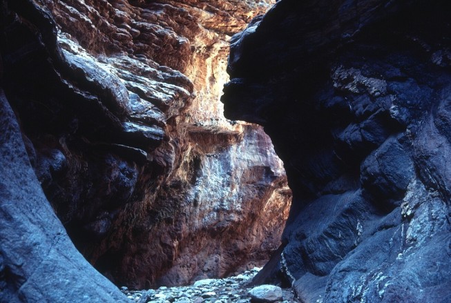 Grand Canyon National Park, Blacktail Canyon - August 1984 - Richard M. Schreyer
