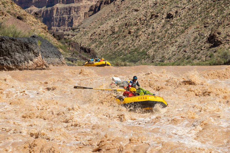 Colorado River rafting in Grand Canyon