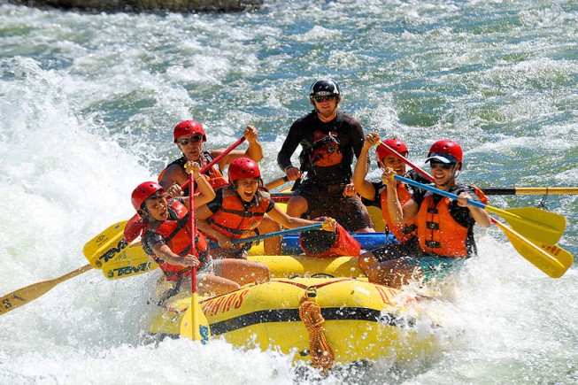 Merced River rafting
