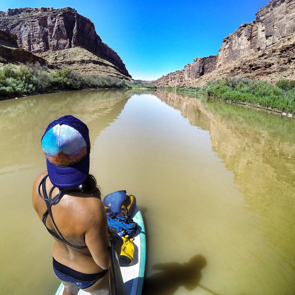 Paddleboarding on the Colorado River | Photo: Natali Zollinger