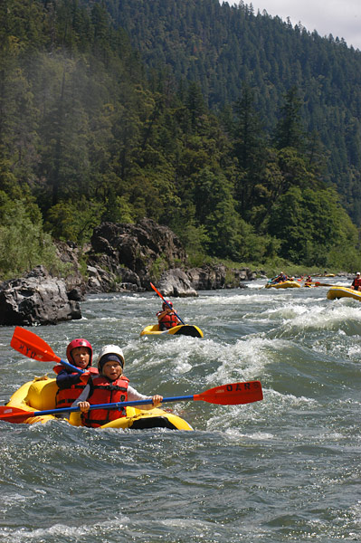 Rogue River paddling