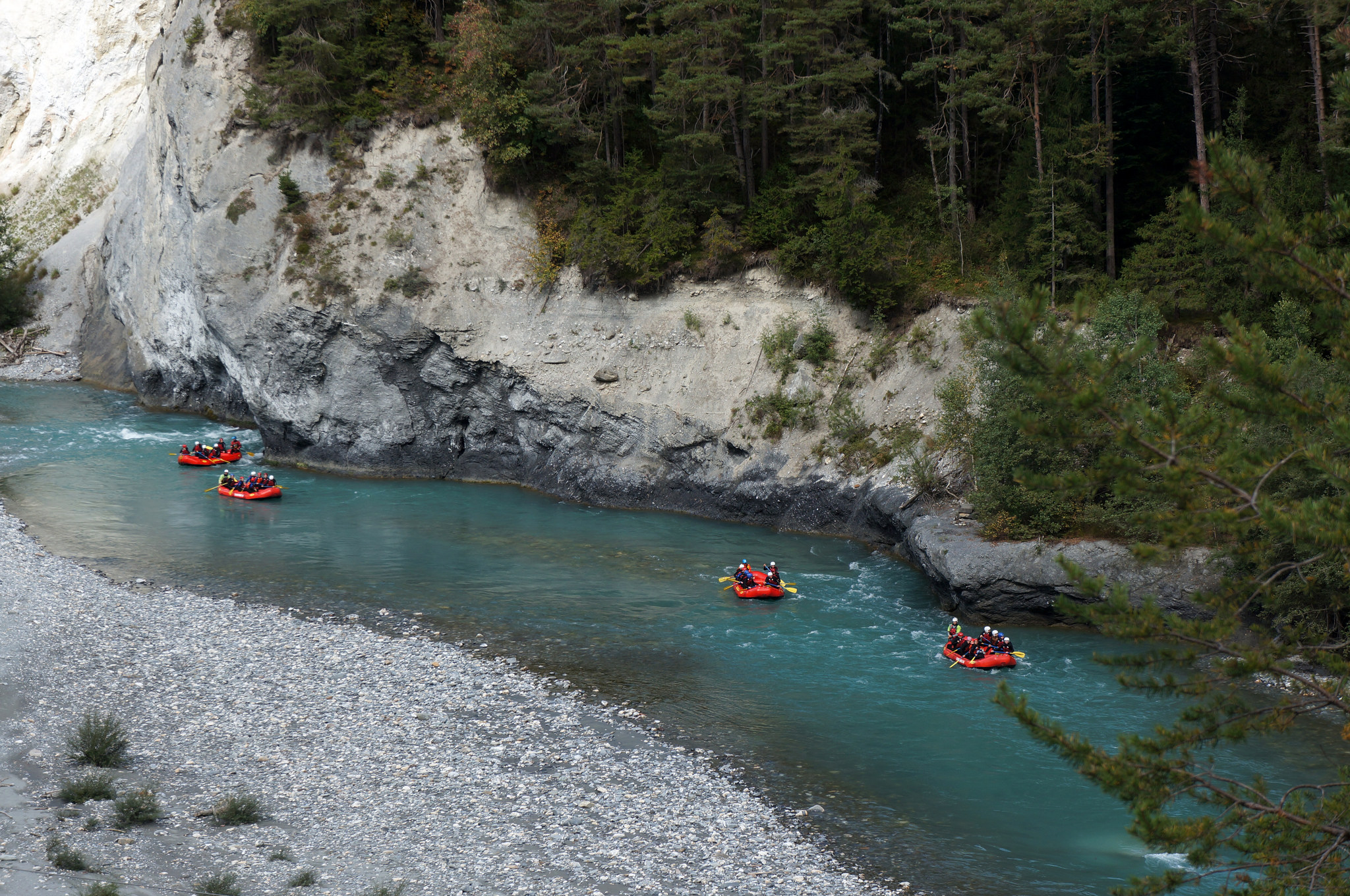 Where to find the best whitewater rafting in Europe | Rhine River - Switzerland