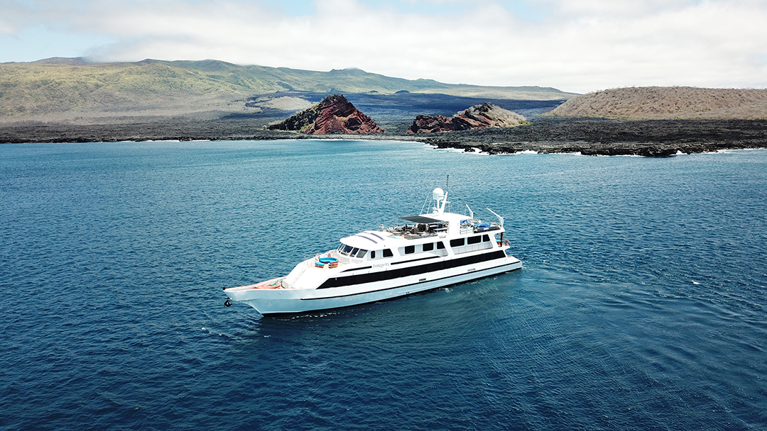 A small liveaboard luxury yacht is the best way for travelers visiting Galapagos to experience the islands